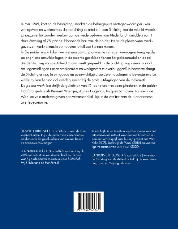 De polder werkt achterkant