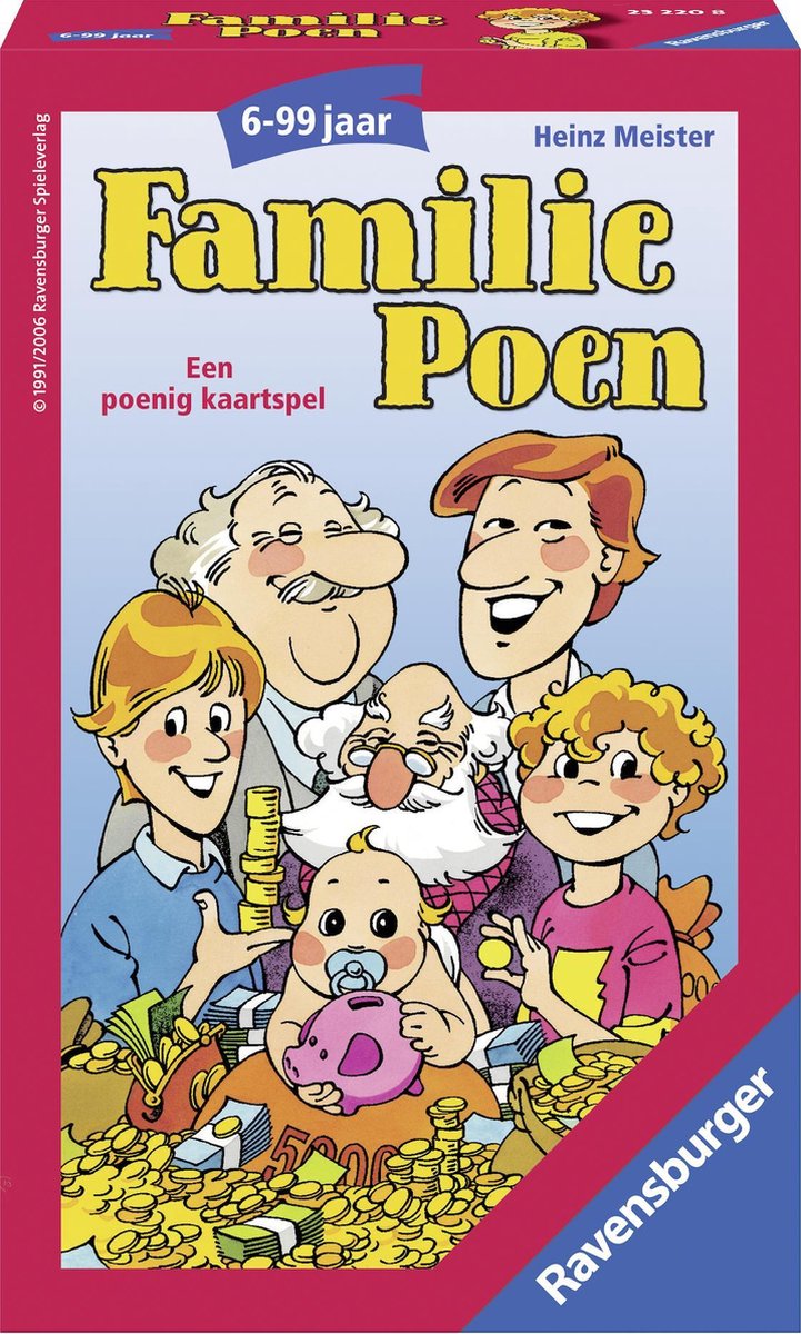 Ravensburger Familie Poen - Kaartspel - Pocketspel