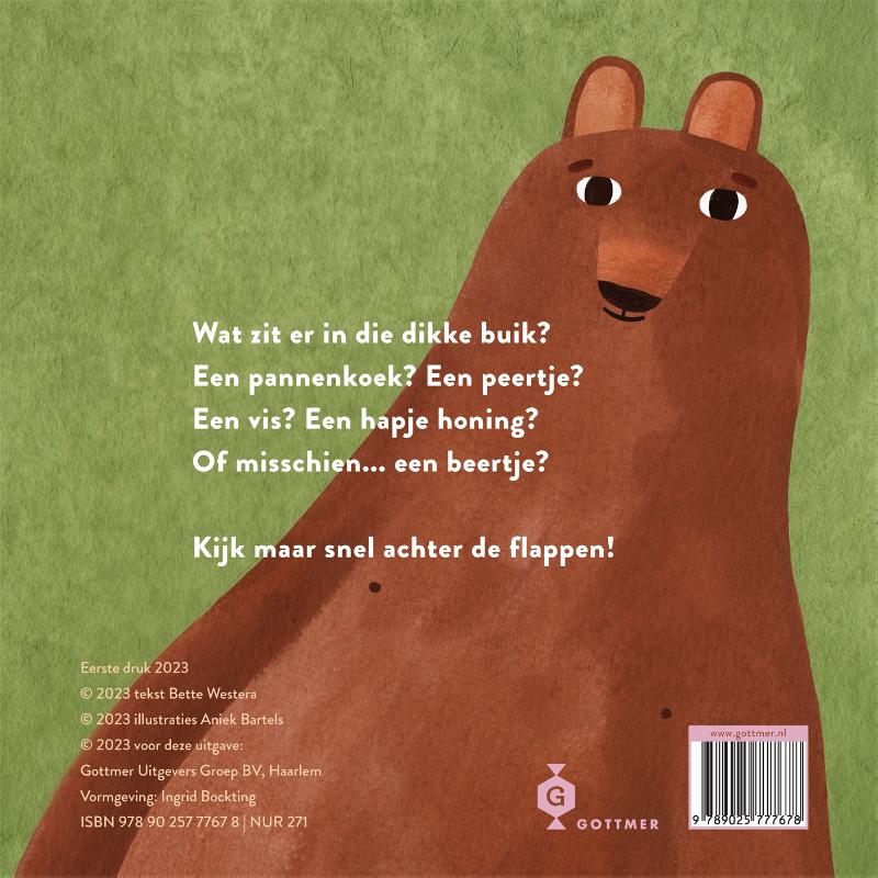 Wat zit er in die dikke buik? achterkant