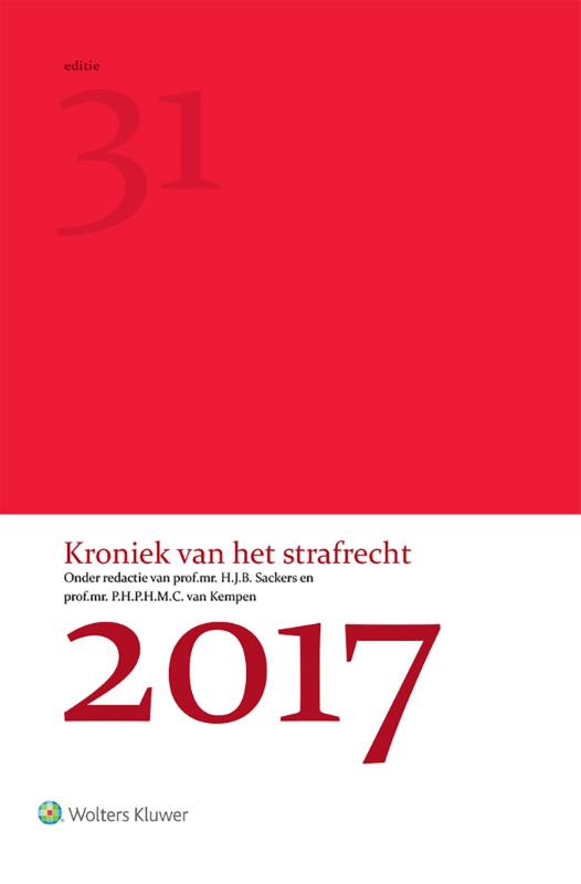 Kroniek van het strafrecht 2017