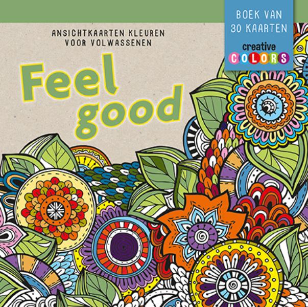 BOEK VAN 30 KLEURKAARTEN : FEEL GOOD