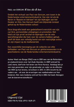 Ik ben die ik ben, Paul van Gorcum achterkant