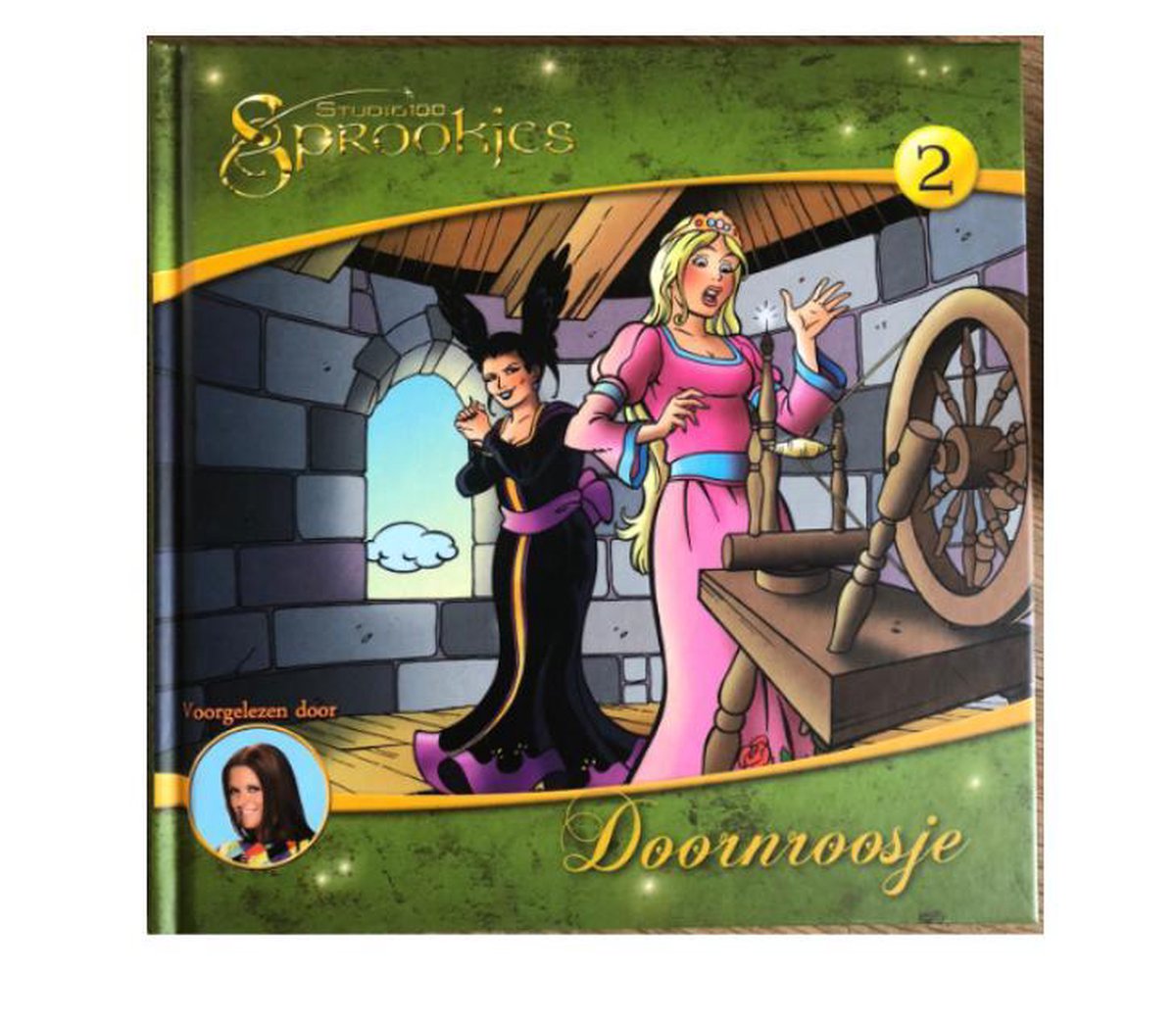 boekenbalie_5414233189862_cover Doornroosje sprookjes luister CD met boek 20 x 20 cm