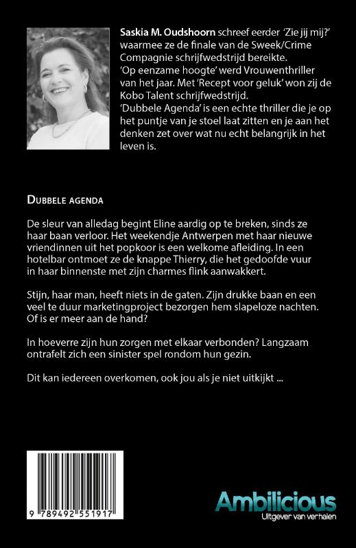 Dubbele agenda Dubbele agenda achterkant