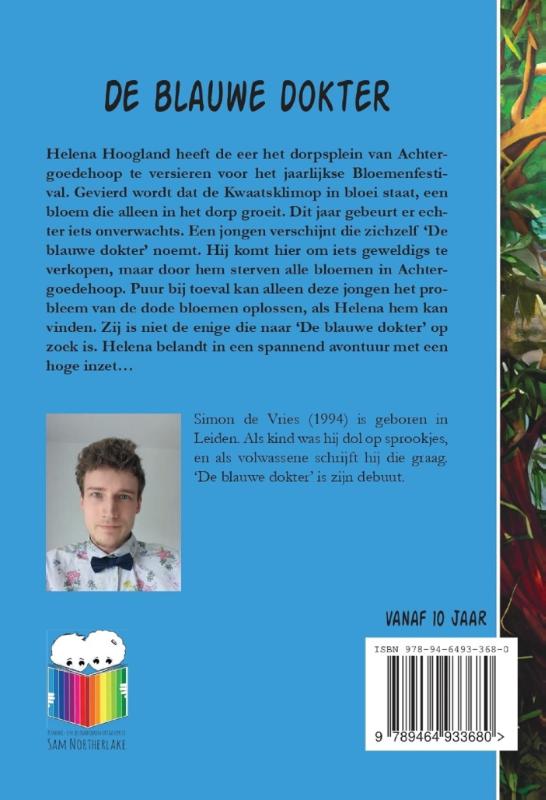 De blauwe dokter achterkant