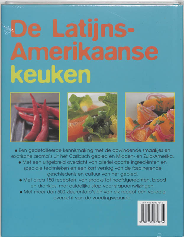 De Latijns-Amerikaanse Keuken achterkant