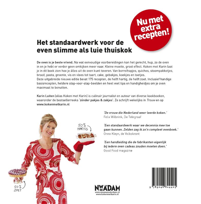 Het grote ovenhandboek / Koken met Karin achterkant