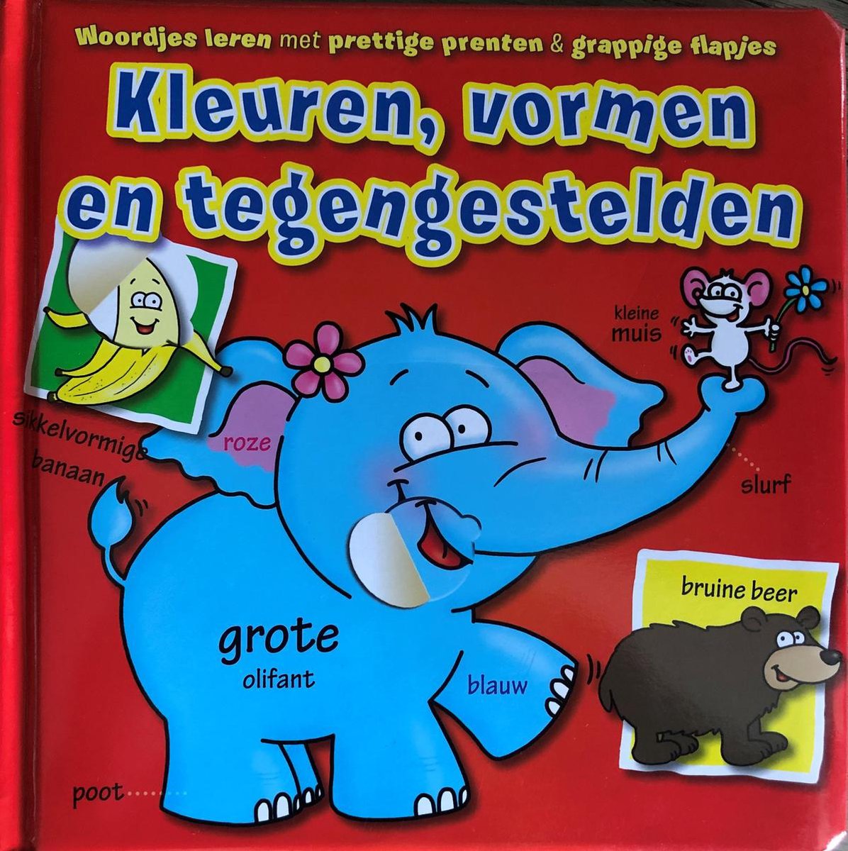 boekenbalie_9789461958181_cover Woordjes leren met prettige prenten en grappige flapjes - Kleuren, vormen en tegengestelden