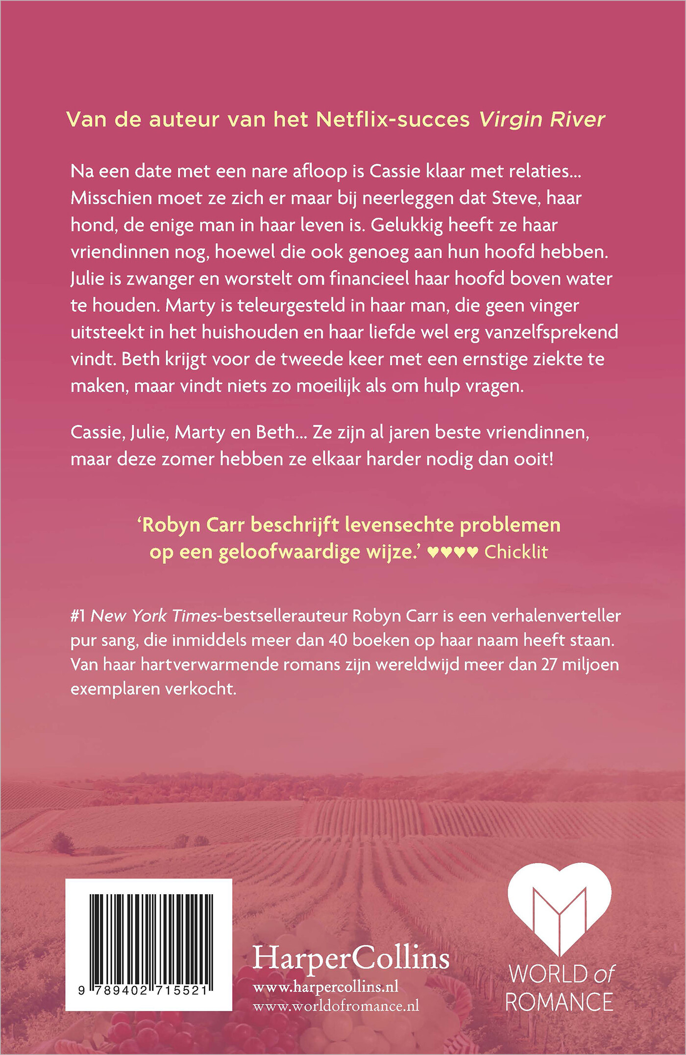 Een schitterende zomer achterkant