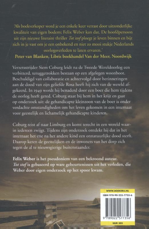 Tot stof Tot stof achterkant