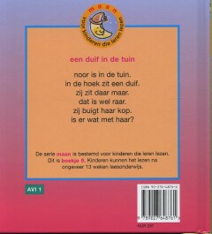 Een duif in de tuin / Maan achterkant