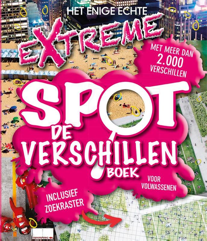 Het enige echte extreme spot de verschillen boek voor volwassenen