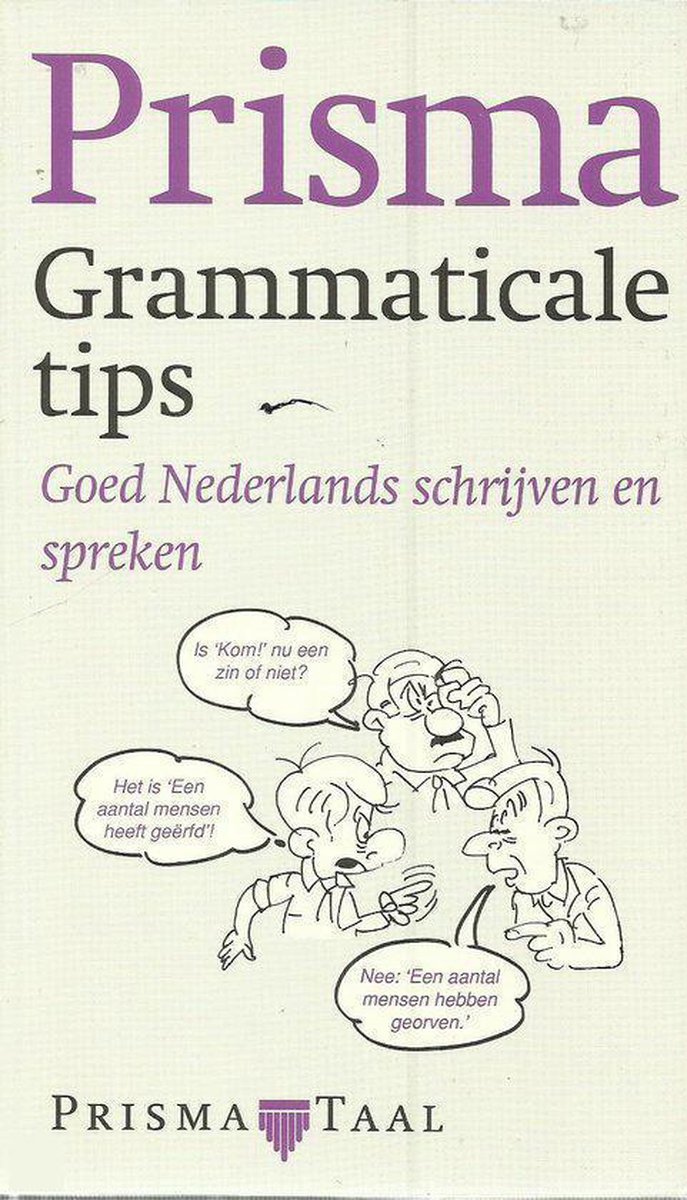 Grammaticale tips / Prisma pocket woordenboek