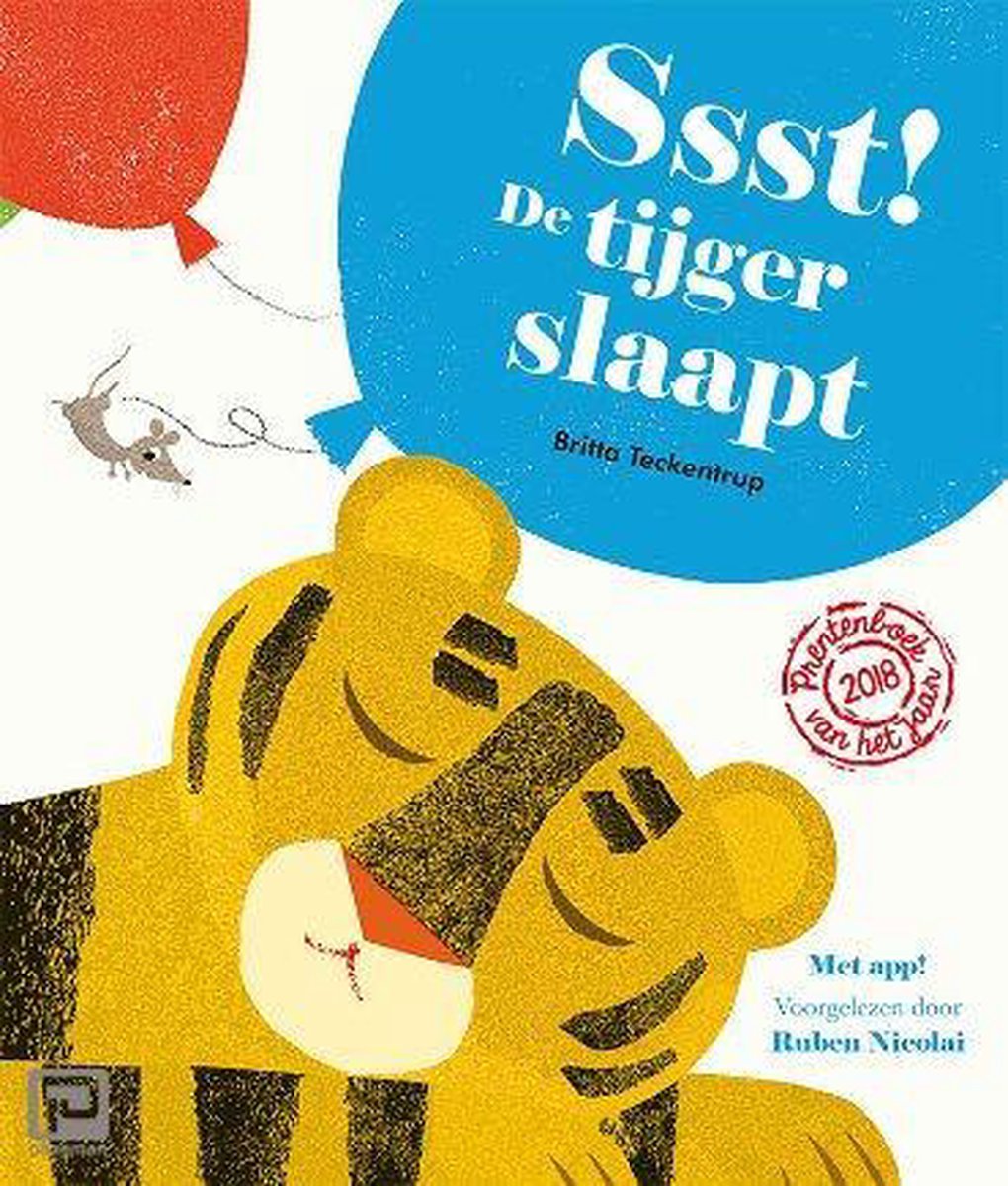 Ssst! De tijger slaapt - mini editie van het Prentenboek van het Jaar 2018