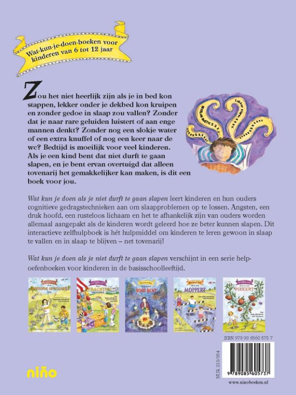 Wat kun je doen als je niet durft te gaan slapen / Wat kun je doen Wat kun je doen als je niet durft te gaan slapen / Wat kun je doen achterkant