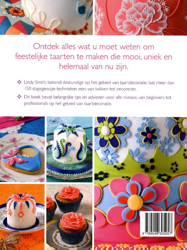 Handboek taartdecoraties achterkant