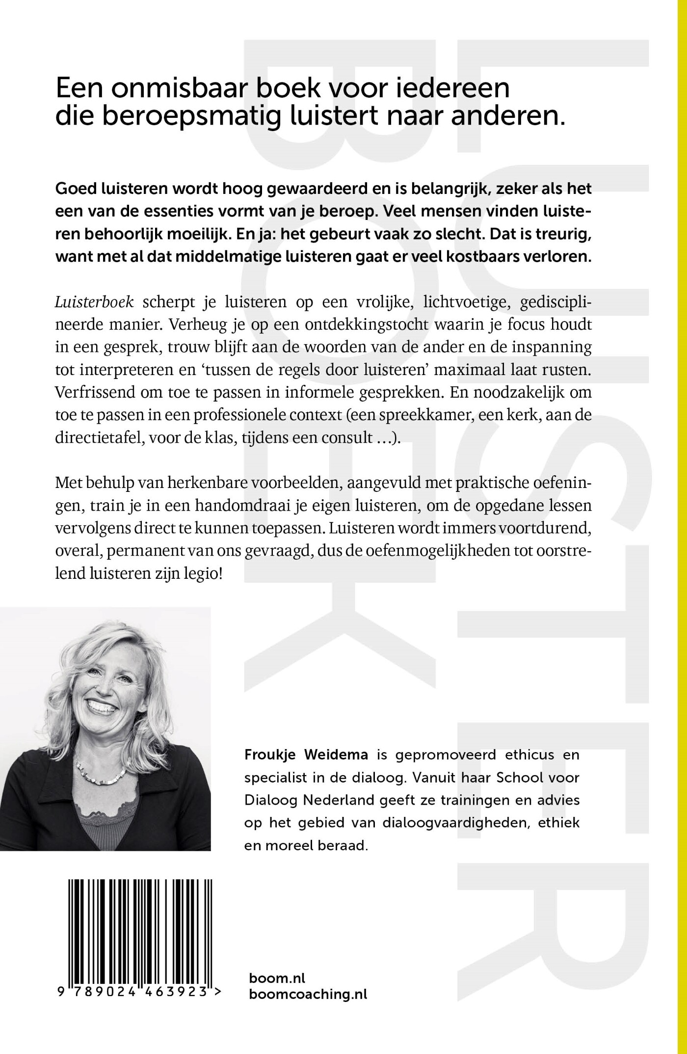Luisterboek achterkant