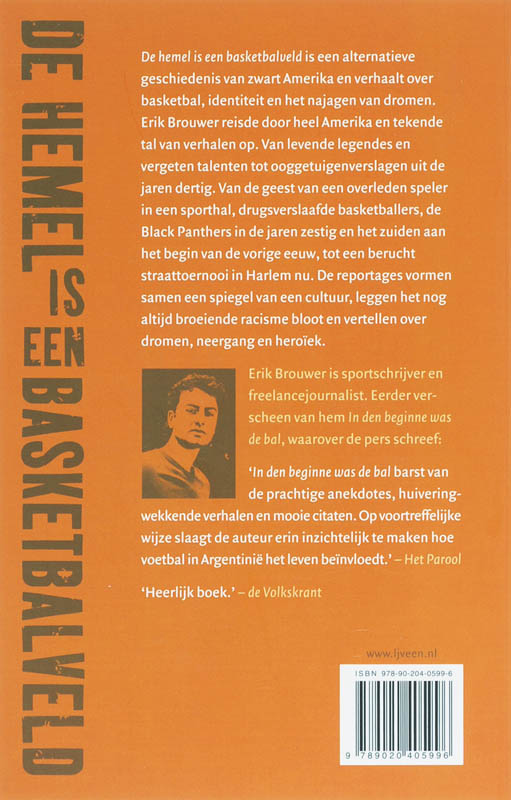 De hemel is een basketbalveld achterkant