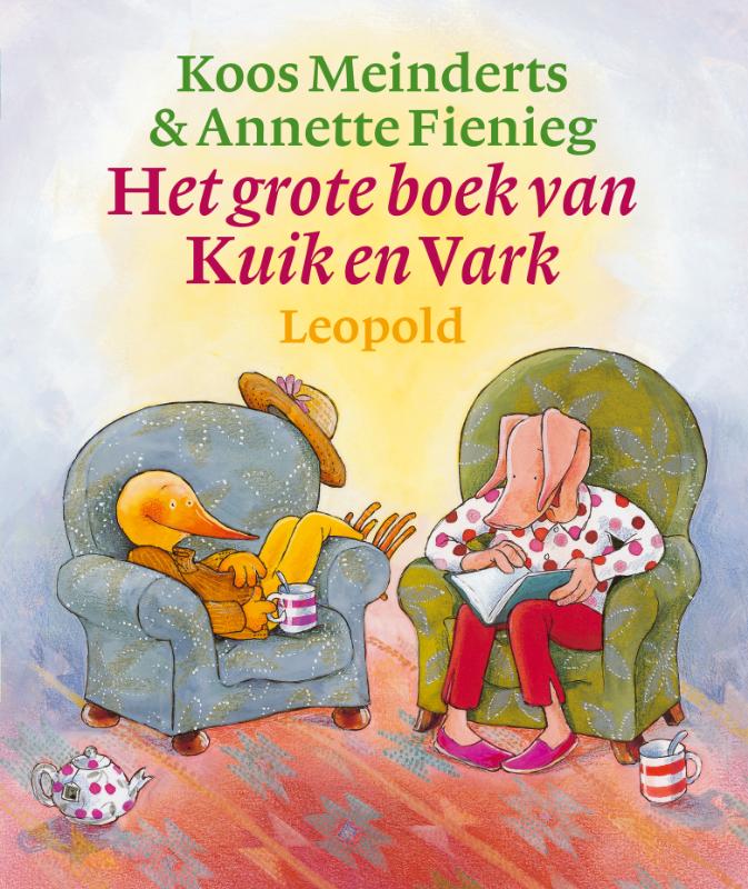 boekenbalie_9789025846091_cover Het grote boek van Kuik en Vark / Voorlezen met Leopold