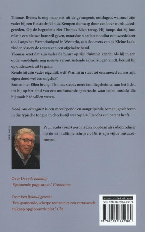 Dood van een egoïst / Thomas Breens / 5 achterkant