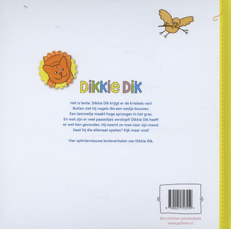 Lentekriebels / Dikkie Dik Lentekriebels / Dikkie Dik achterkant