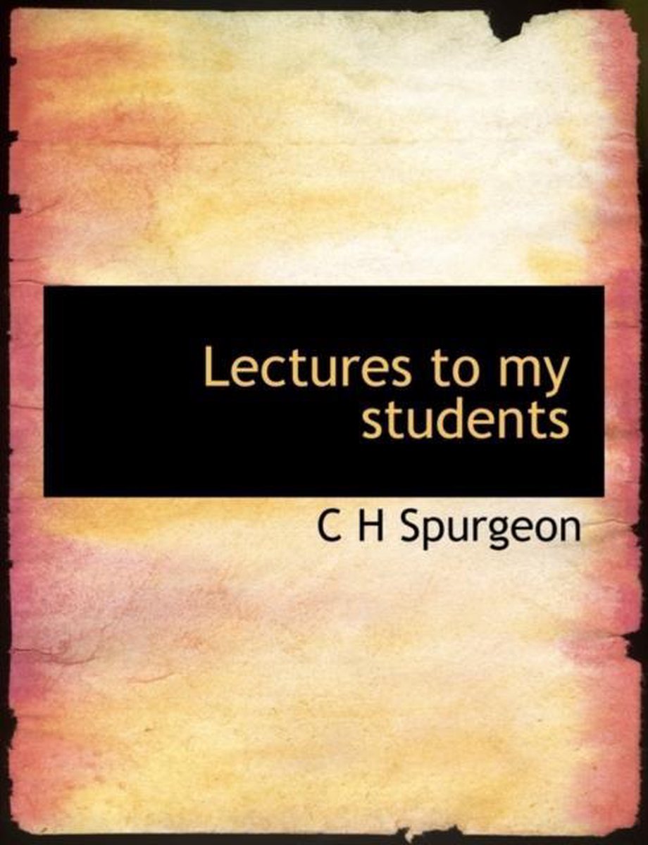 Lectures to My Students