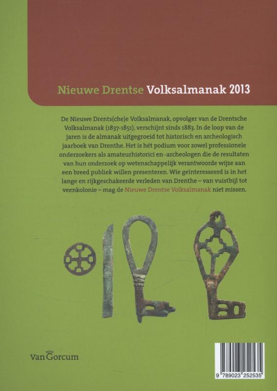 Nieuwe Drentse Volksalmanak 2013 2013 achterkant