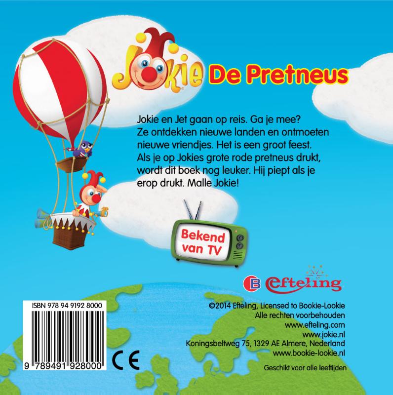 Jokie - Jokie de pretneus achterkant