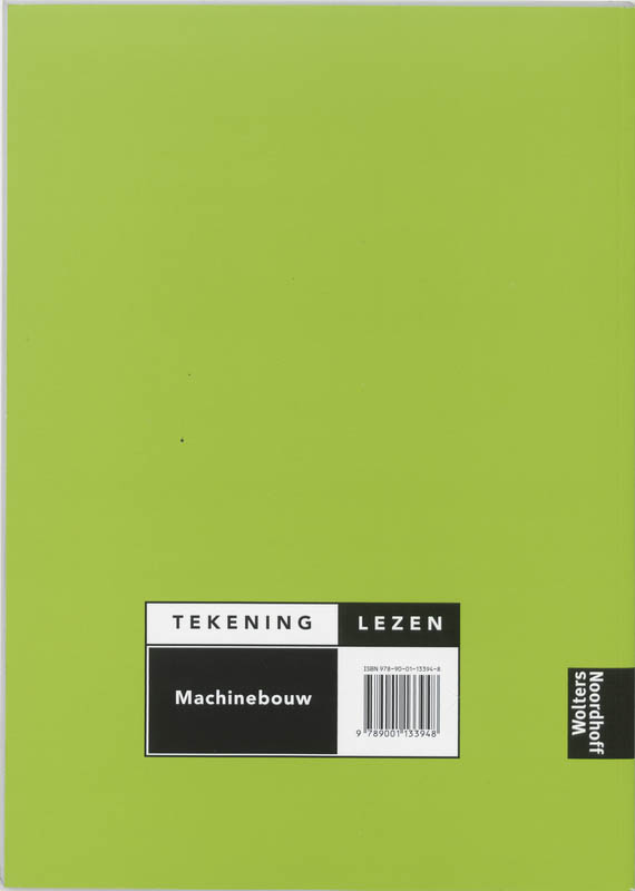 Tekeninglezen machinebouw achterkant