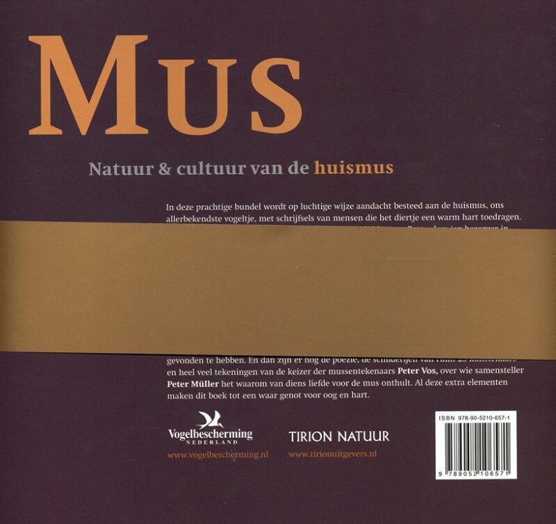 Mus / Tirion natuur achterkant