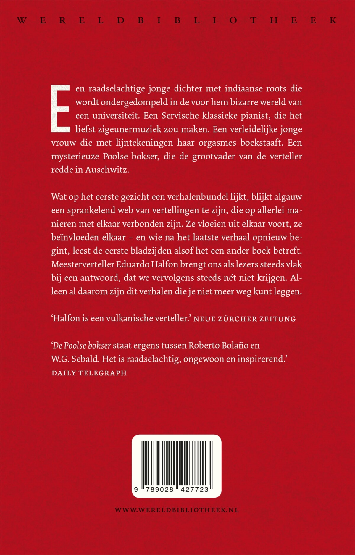 De Poolse bokser achterkant