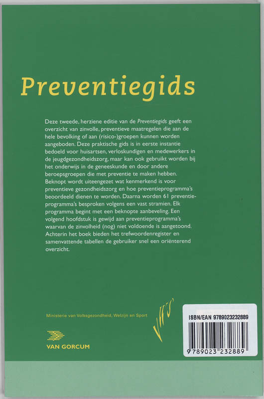 Preventiegids achterkant