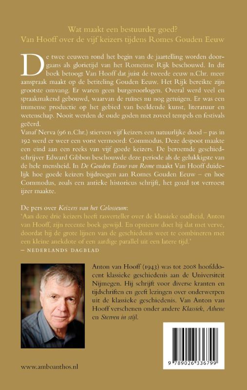 De gouden eeuw van Rome De gouden eeuw van Rome achterkant