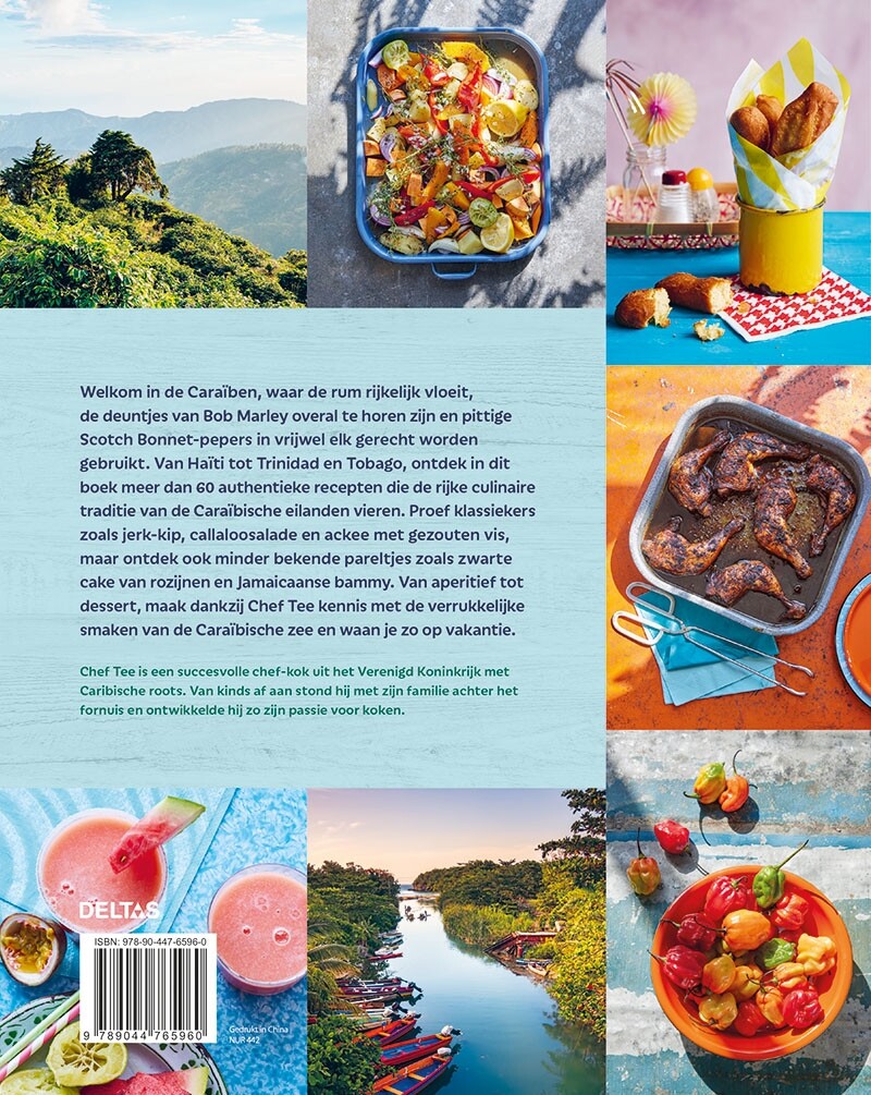 Lekker Caribisch koken achterkant