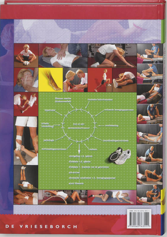 Handboek Sportmassage / Basisboek achterkant