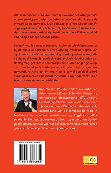 Moord op de radio achterkant