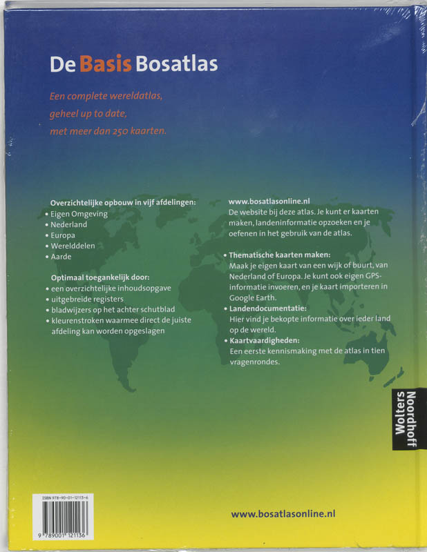 De Basis Bosatlas De Basis Bosatlas achterkant