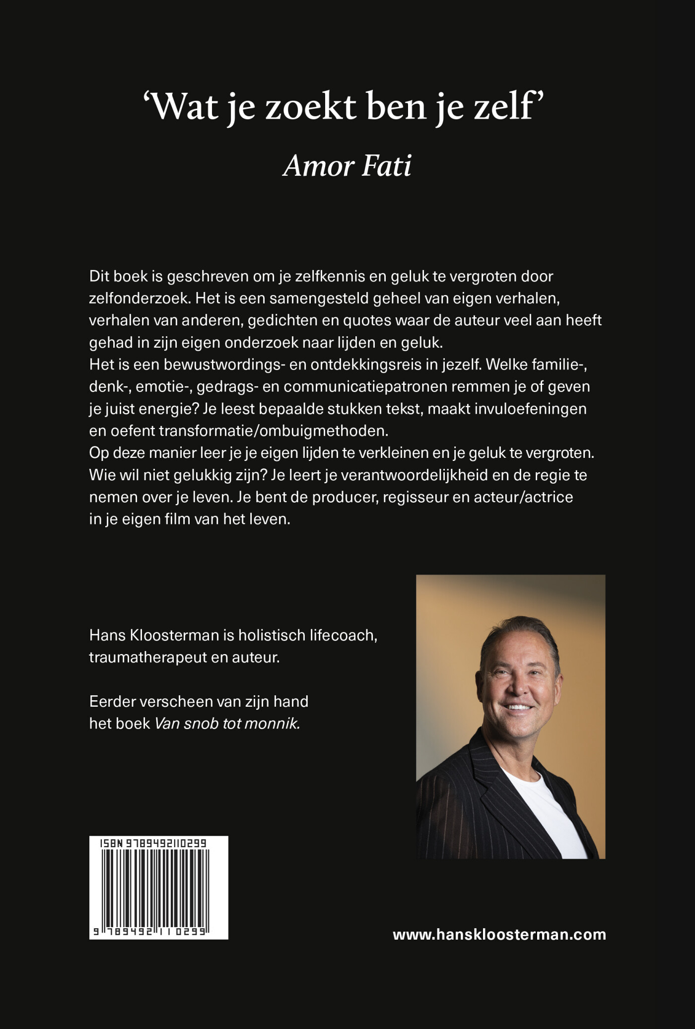 Wat is geluk? achterkant