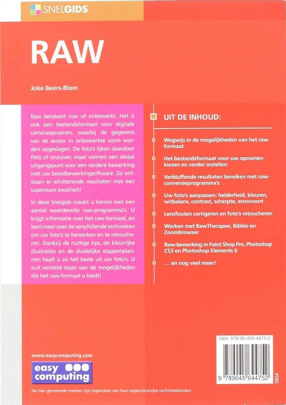 RAW / Snelgids / 4475 achterkant