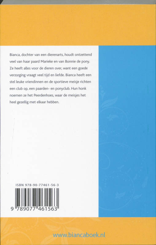 Bianca in galop / Bianca / 1 Bianca in galop / Bianca / 1 achterkant