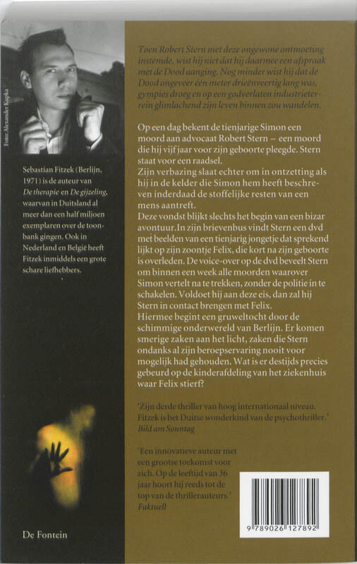 De wreker achterkant