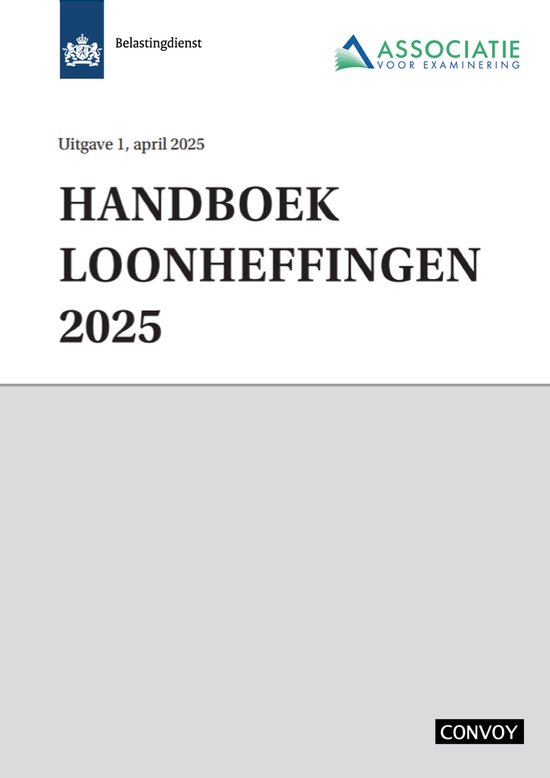 Handboek loonheffingen / 2025