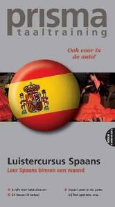 boekenbalie_9789027440372_cover Luistercursus Spaans / Prisma taaltraining