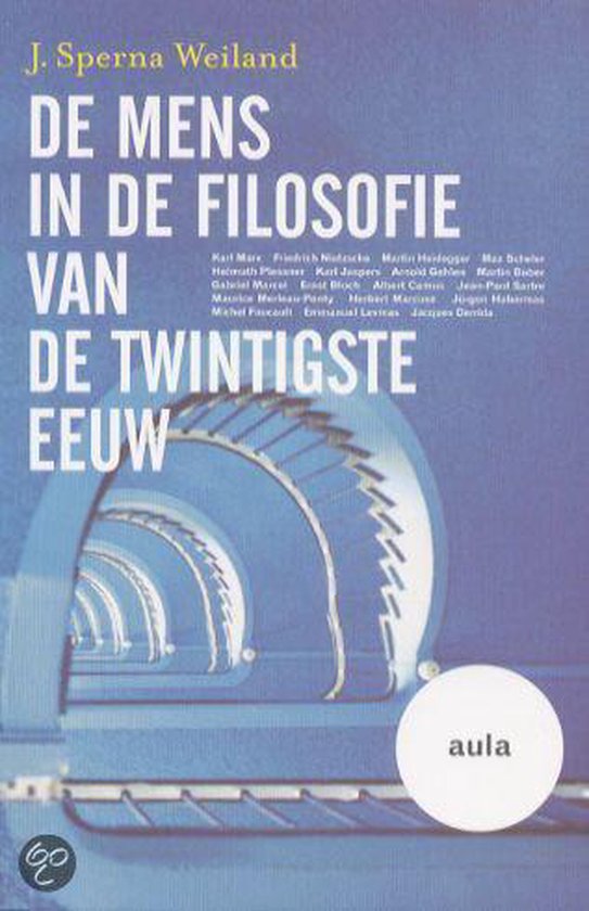 boekenbalie_9789029072854_cover De mens in de filosofie van de twintigste eeuw / Aula