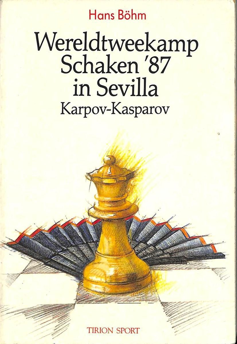 Wereldtweekamp schaken ' 87 in Sevilla - Karpov-Kasparov