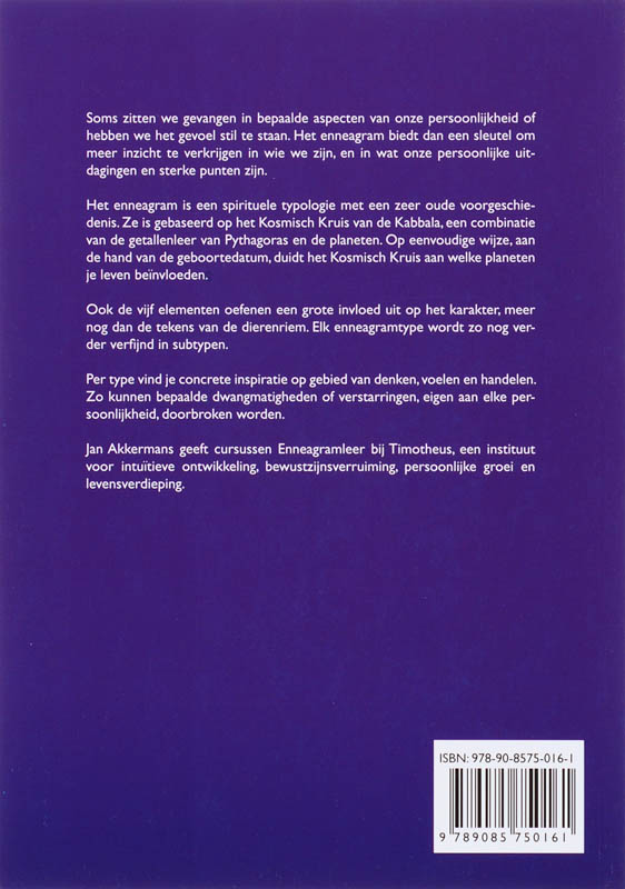 Het enneagram achterkant
