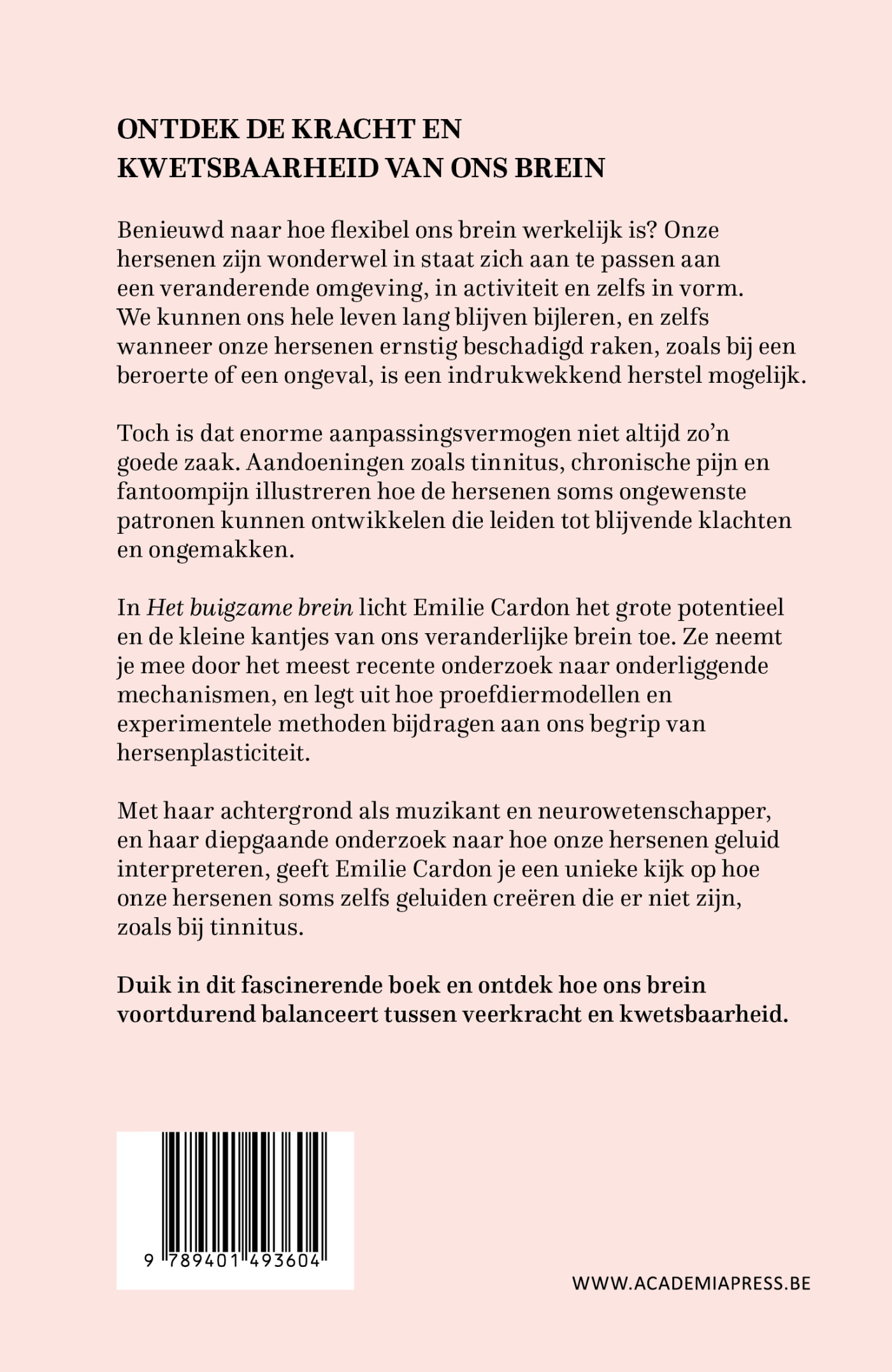 Het buigzame brein achterkant