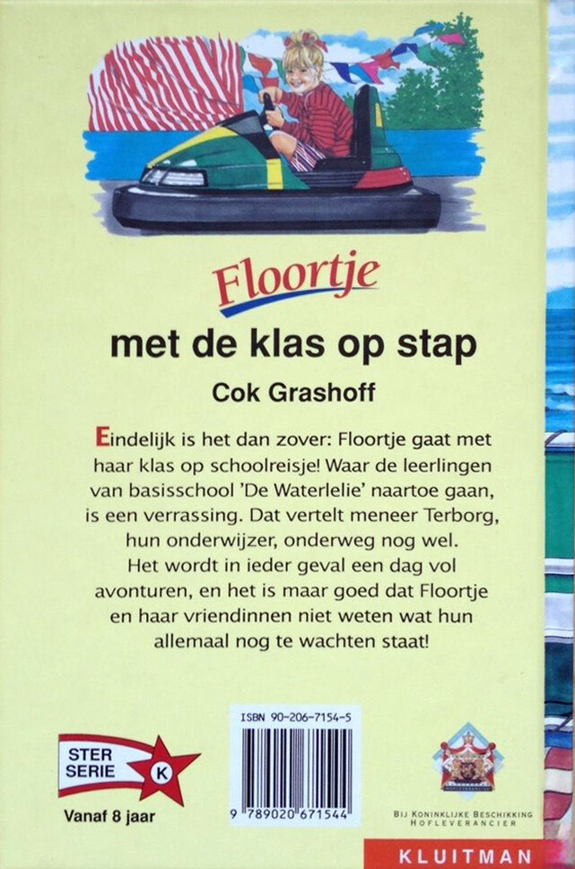 Floortje met de klas op stap / Sterserie achterkant