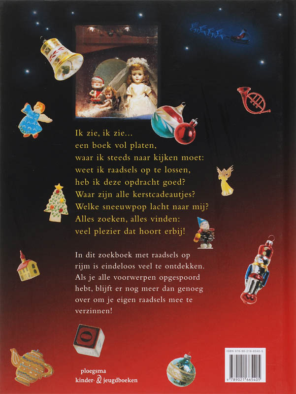 ik zie ik zie... een boek vol kerst / Ik Zie Ik Zie achterkant