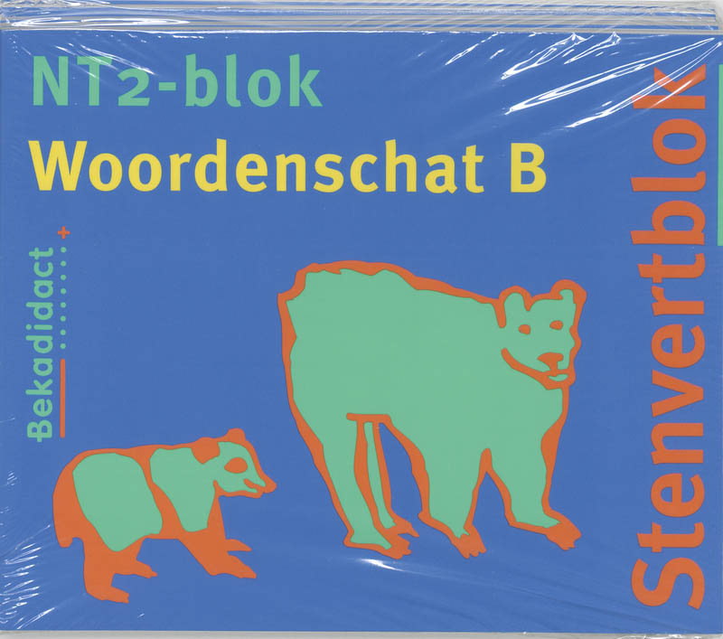 Stenvertblok  -  NT2-blok set 5 ex Woordenschat B